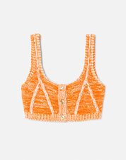 BUTTON FRONT BRA TOP