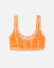 BUTTON FRONT BRA TOP