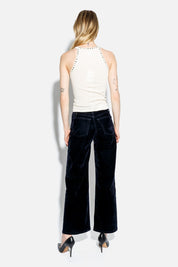 HIGH RISE WIDE LEG CROP
