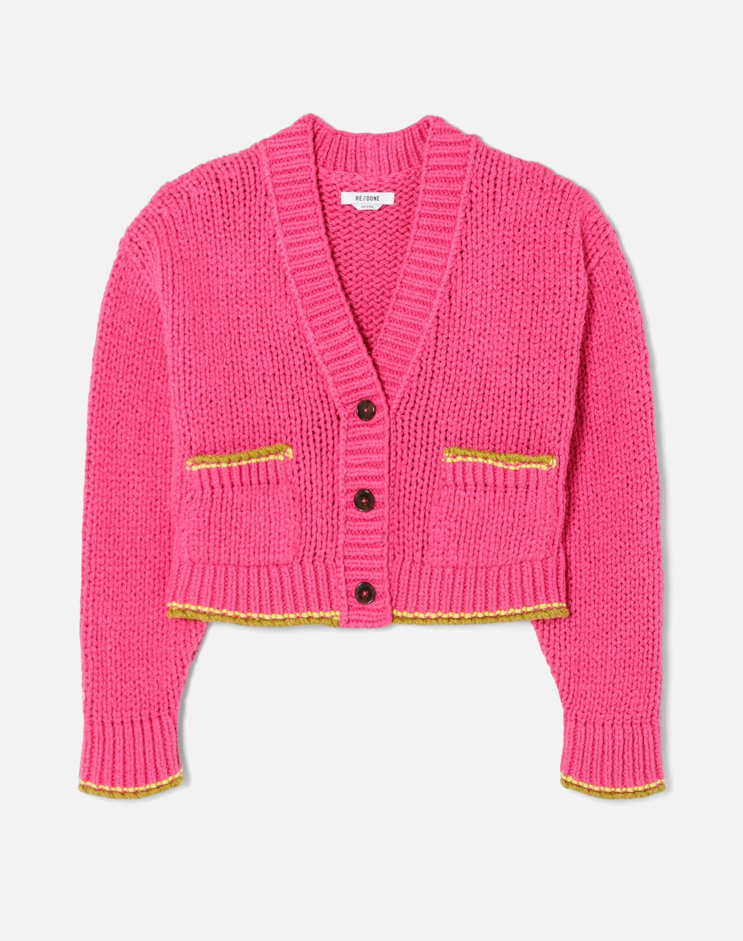 90S CROP CARDIGAN