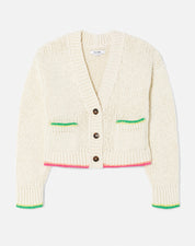 90S CROP CARDIGAN