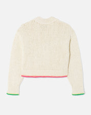 90S CROP CARDIGAN