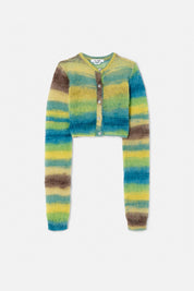CROPPED CREW CARDIGAN