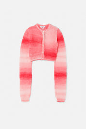 CROPPED CREW CARDIGAN