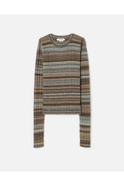LONG SLEEVE RIB CREWNECK