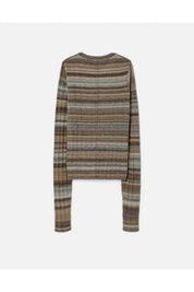 LONG SLEEVE RIB CREWNECK