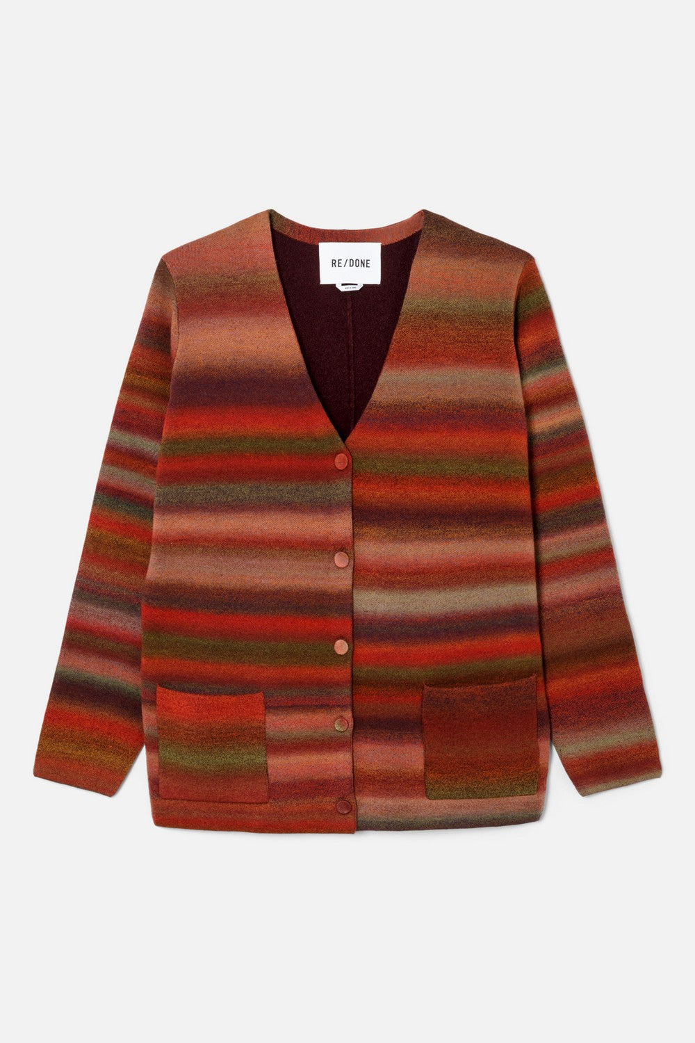 SPACE DYE TAILORED CARDI