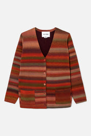 SPACE DYE TAILORED CARDI