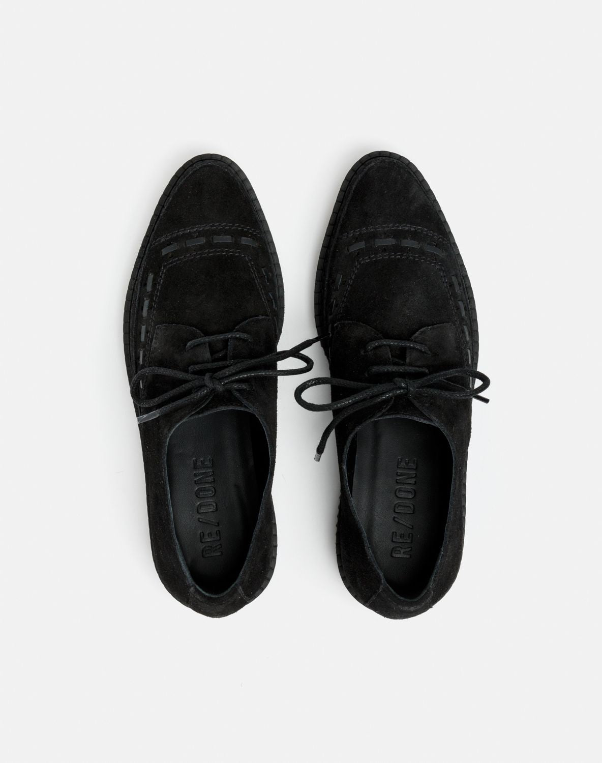 \60S LACE UP NOVELTY CREEPER