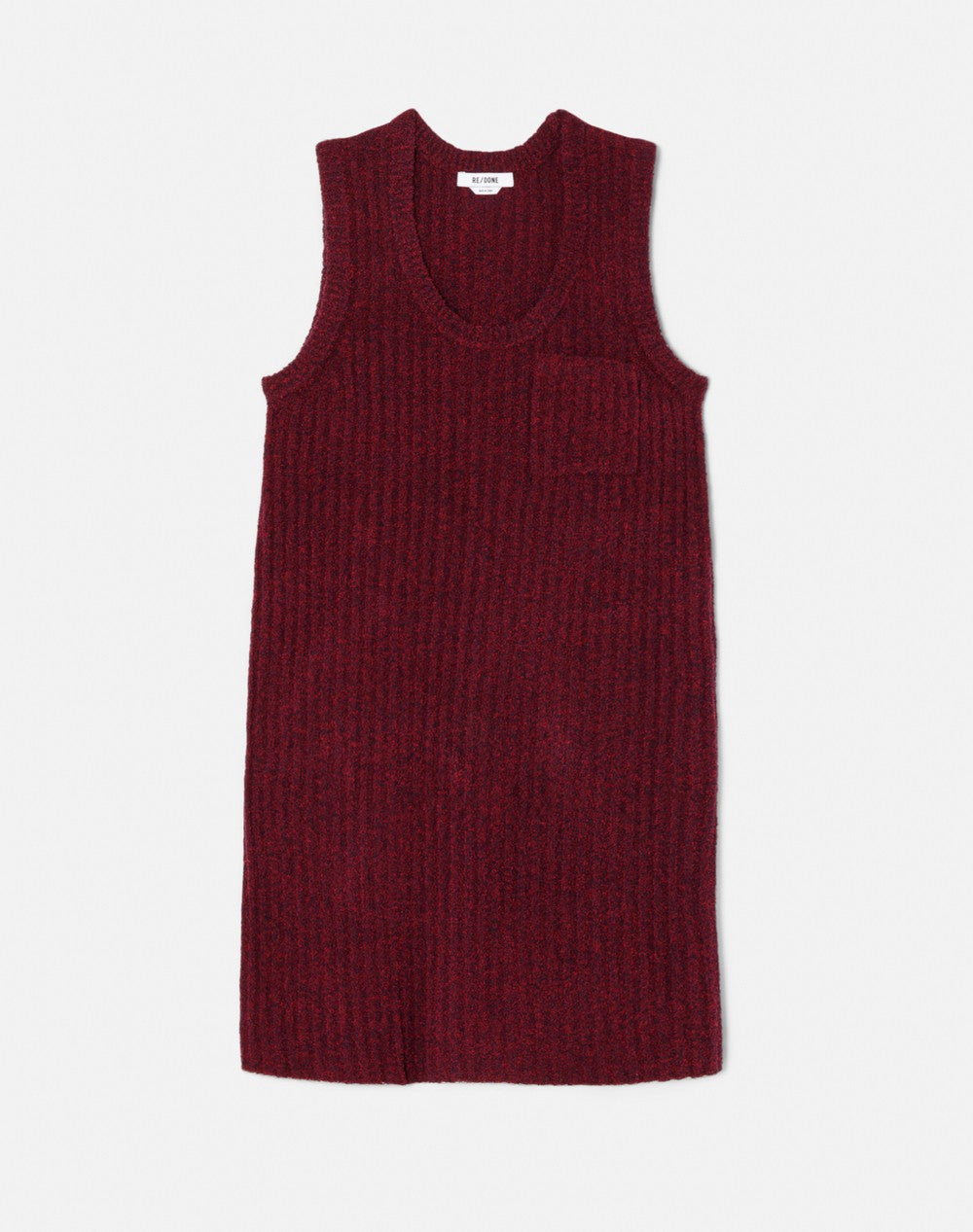TERRY RIBBED DRESS