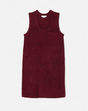 TERRY RIBBED DRESS