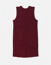 TERRY RIBBED DRESS