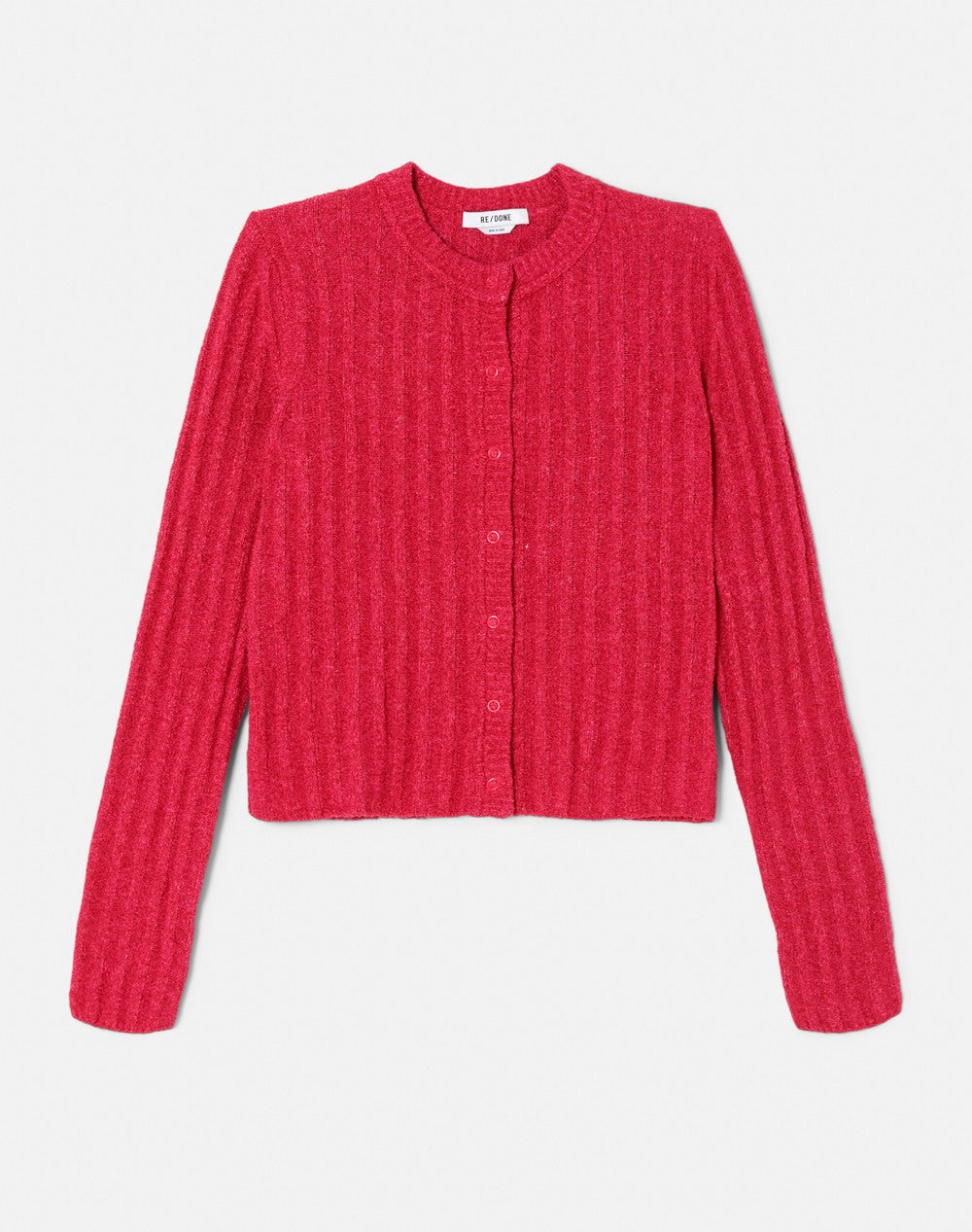 TERRY RIBBED CARDI