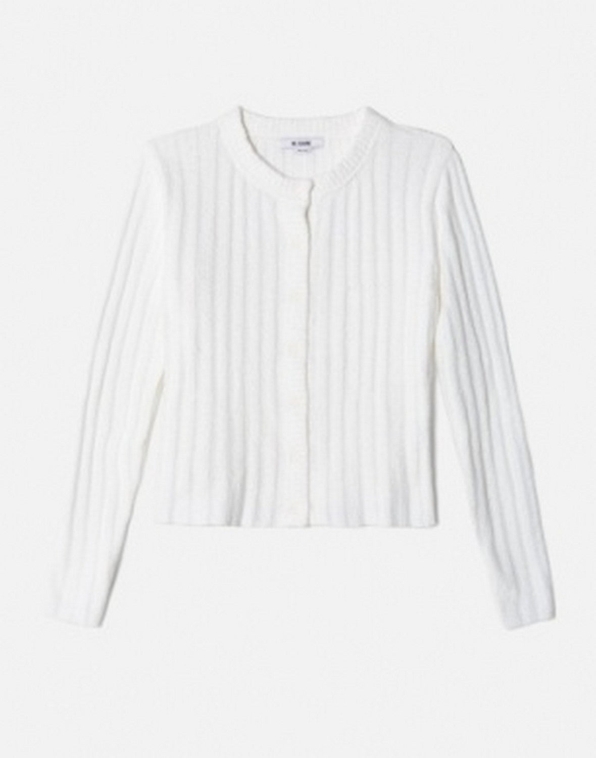 TERRY RIBBED CARDI