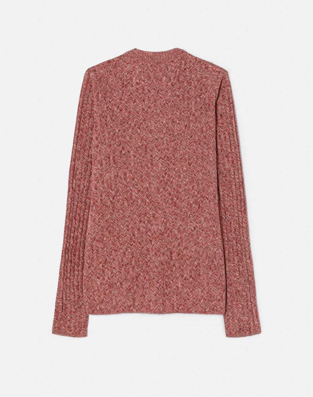 CHEVRON RIB CARDI