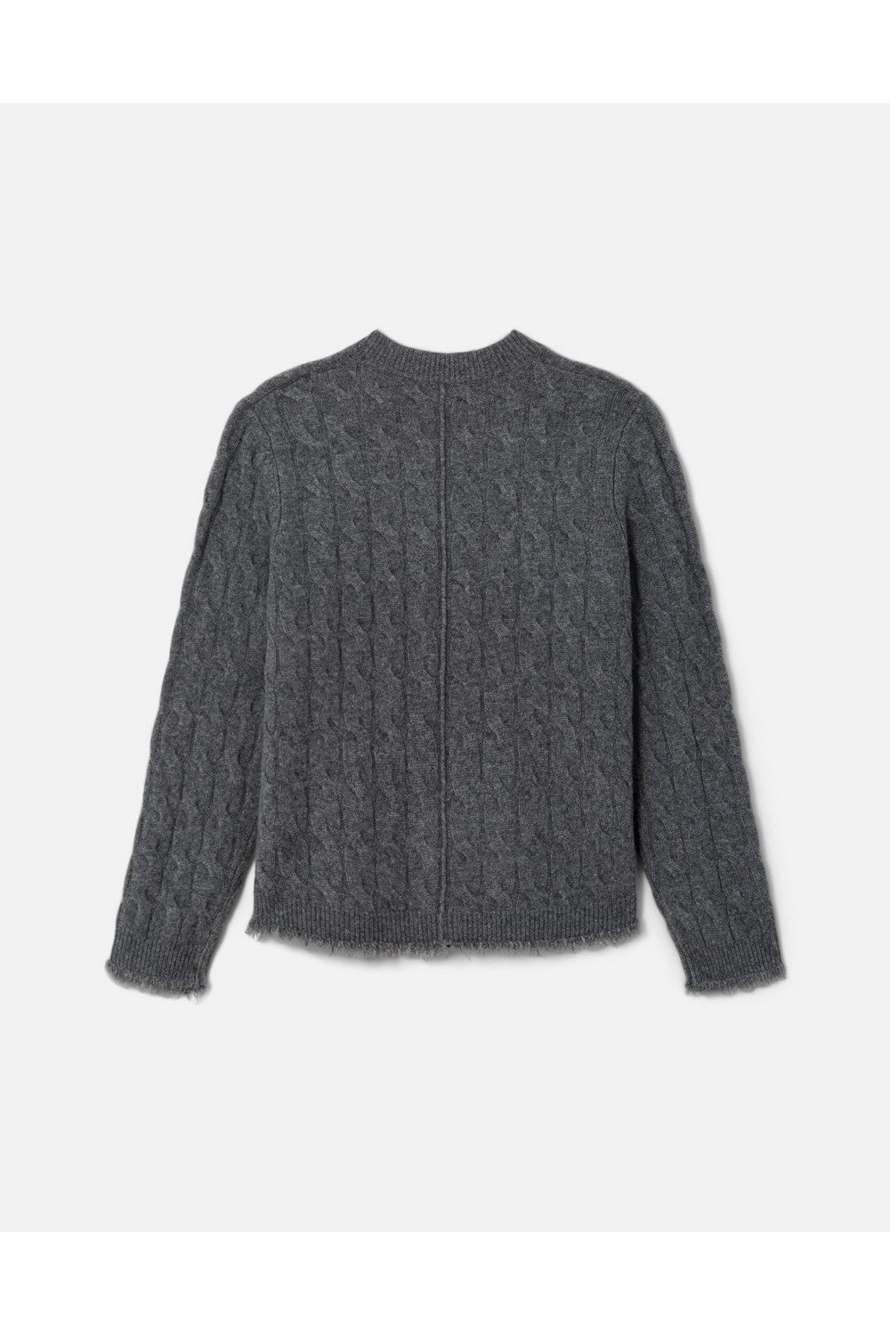 CABLE V NECK CARDI