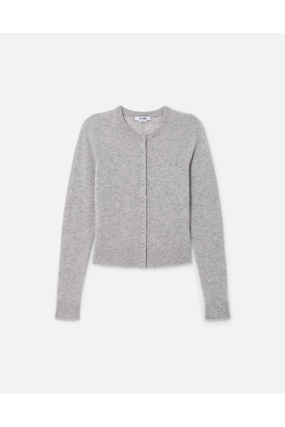 CASHMERE CREWNECK CARDIGAN
