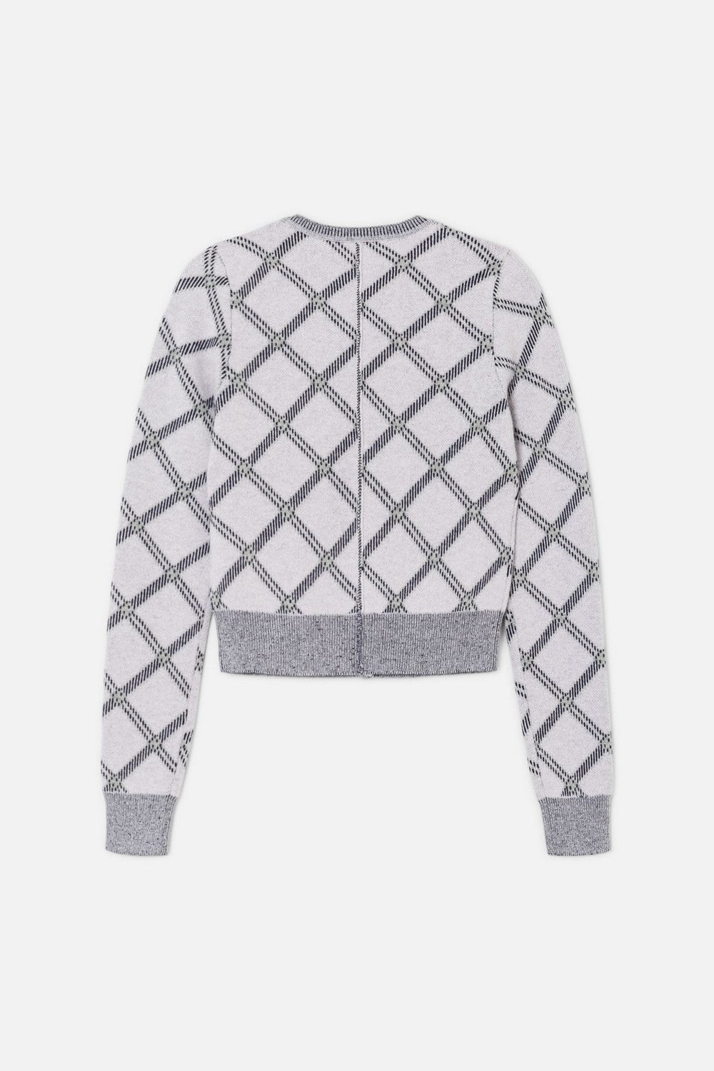 CROPPED CREWNECK CARDI