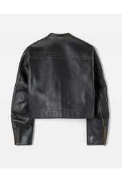 RACER LEATHER JACKET