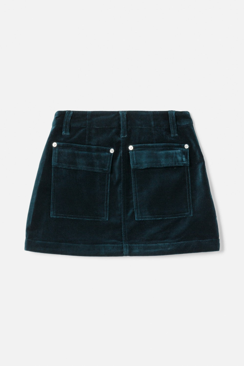 VELVET WORKWEAR SKIRT
