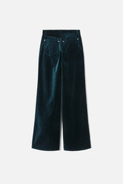 VELVET WORKWEAR WIDE LEG