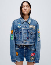 LEVIS OVERSIZED CROP JACKET