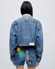 LEVIS OVERSIZED CROP JACKET