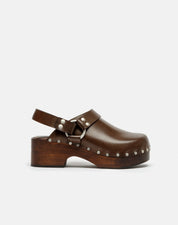 70S STUDDED SLINGBACK CLOG