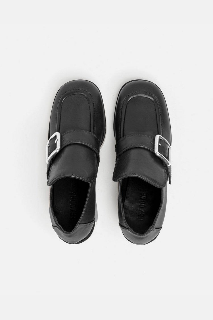 \PLATFORM BUCKLE LOAFER