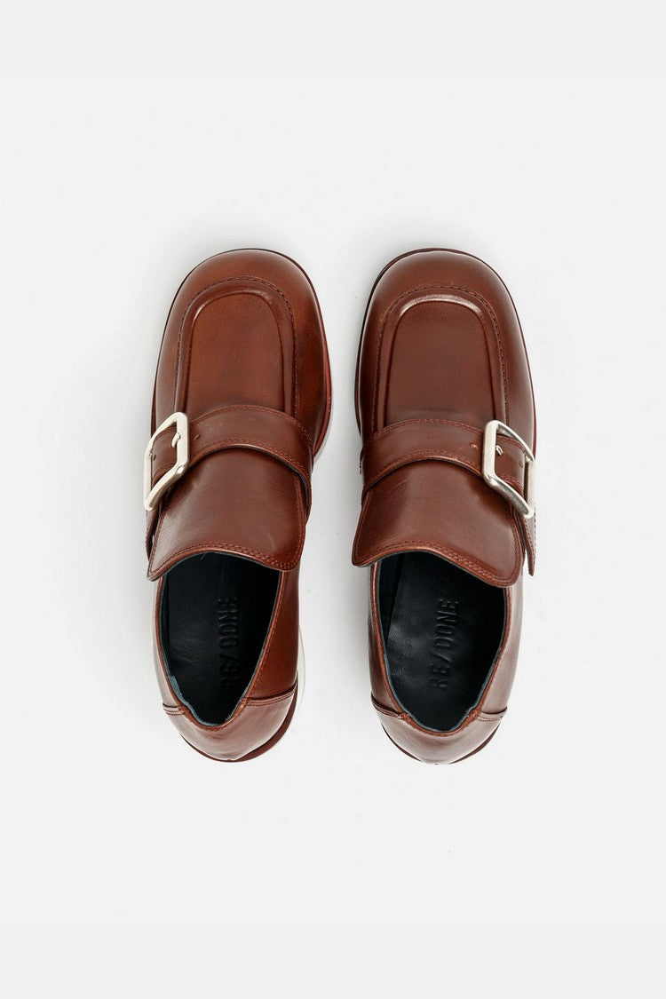\PLATFORM BUCKLE LOAFER