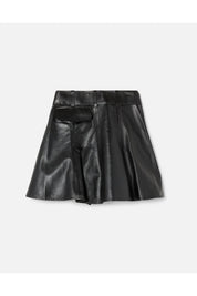 LEATHER MOTO SKIRT