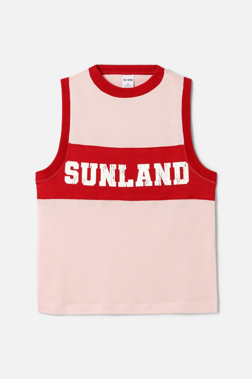 COLOR BLOCK MUSCLE TANK