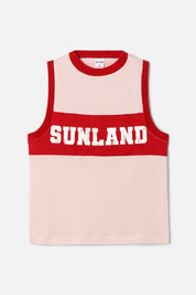 COLOR BLOCK MUSCLE TANK