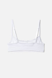 RIBBED BUSTIER BRA