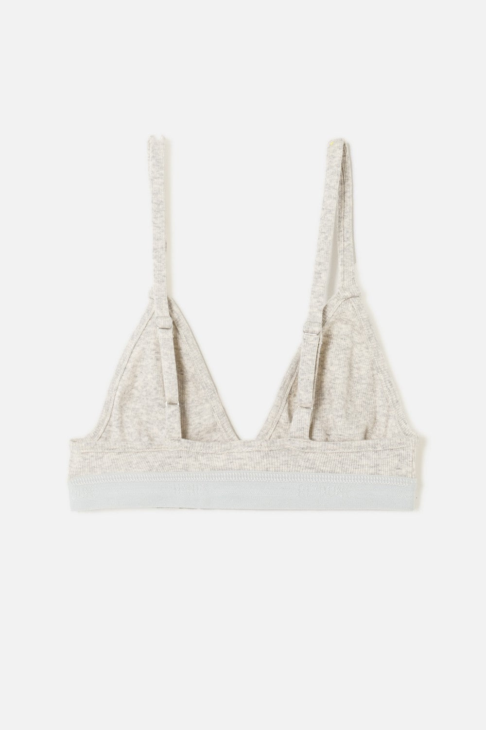 RIBBED TRIANGLE BRA