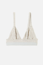 RIBBED TRIANGLE BRA