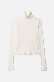 RIBBED TURTLENECK