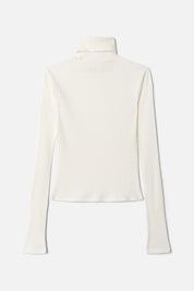 RIBBED TURTLENECK