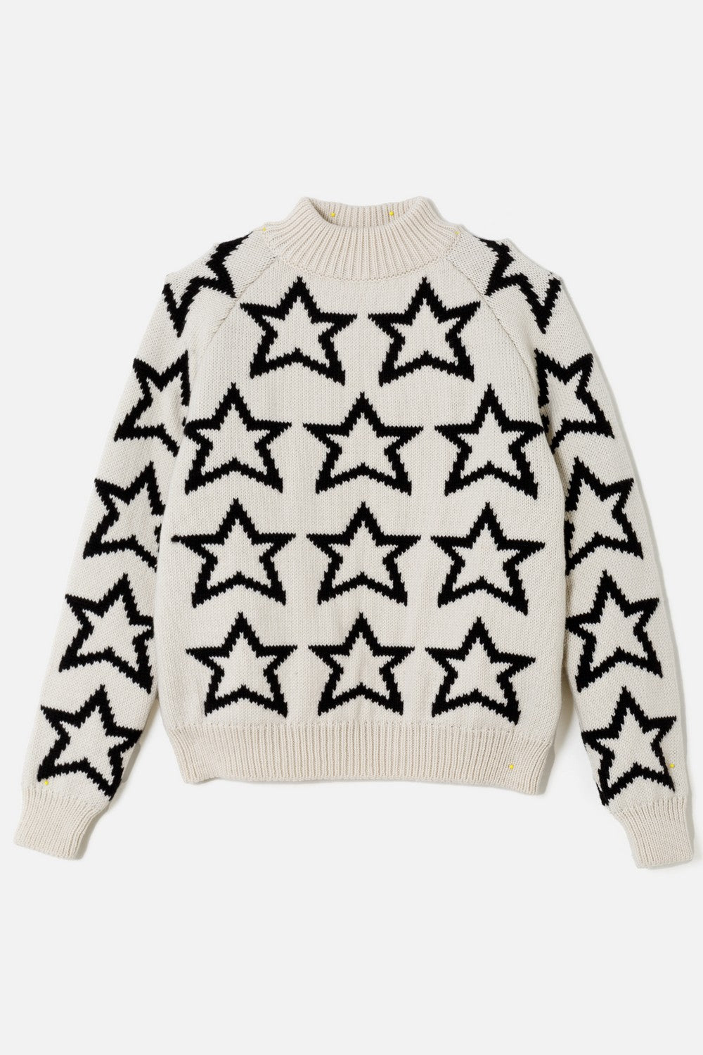 MOCK NECK STAR PULLOVER