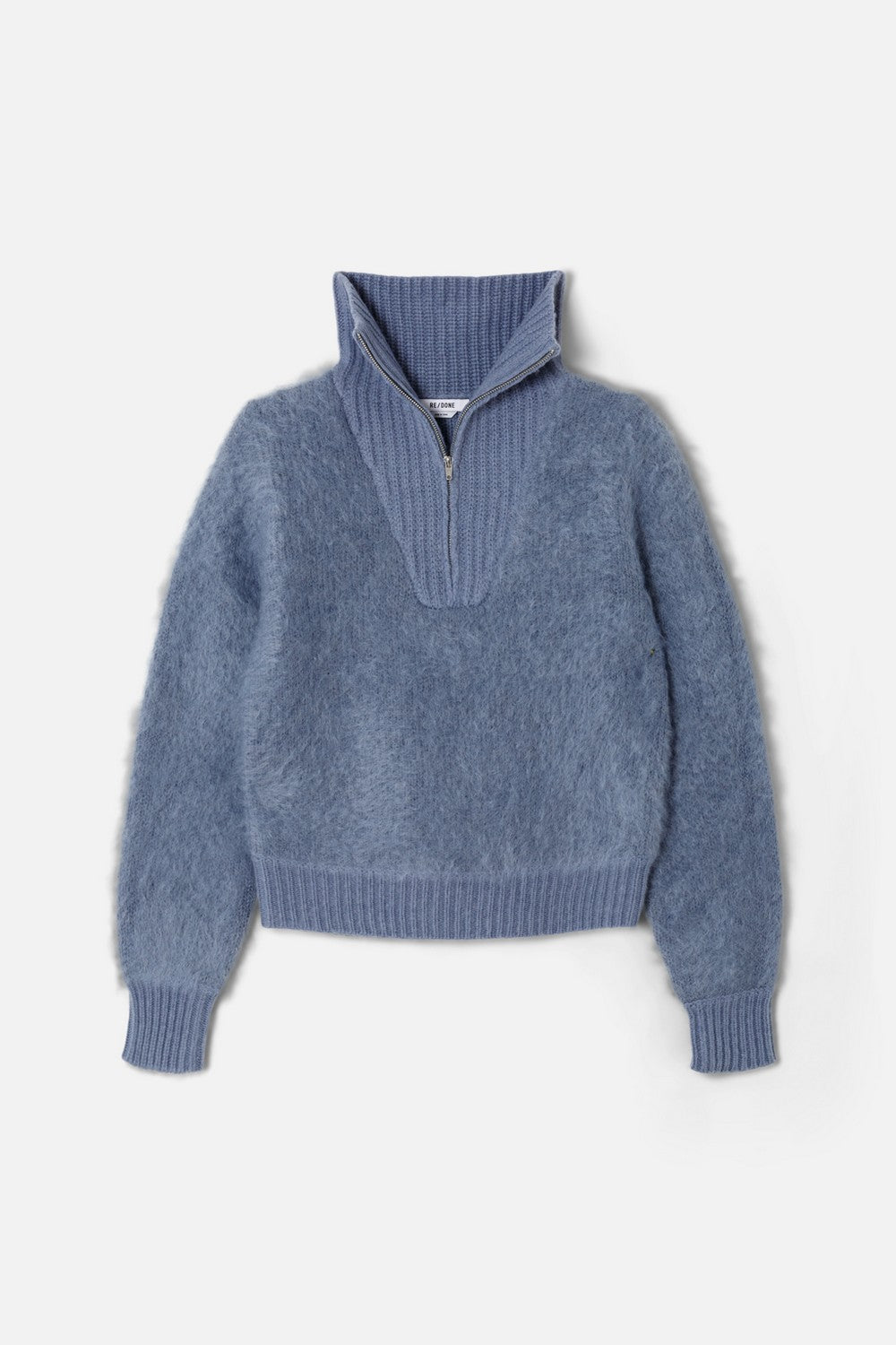 ZIP MOCK PULLOVER