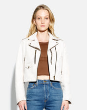 LEATHER MOTO JACKET