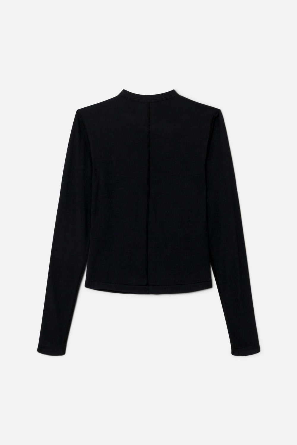 LONG SLEEVE RIBBED HENLEY