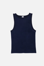 RIBBED HIGH NECK TANK