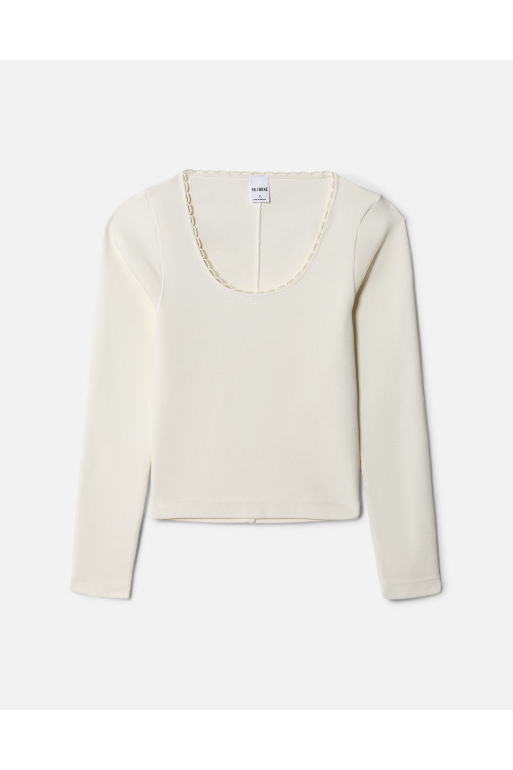 SCALLOP SCOOP LONG SLEEVE