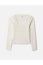 SCALLOP SCOOP LONG SLEEVE