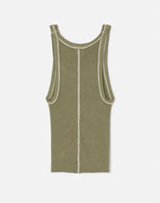 CROPPED RIBBED TANK