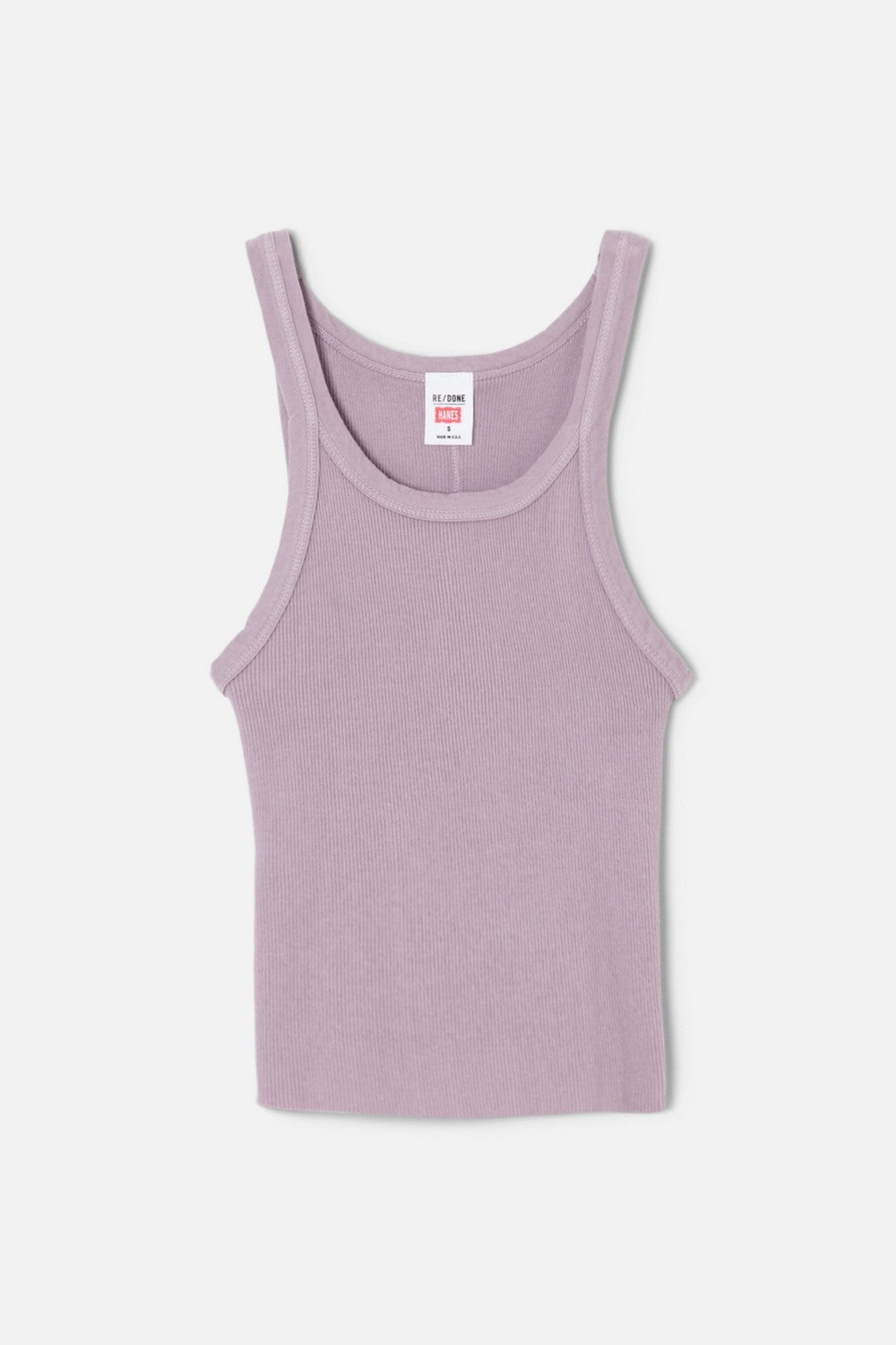 CROPPED RIBBED TANK