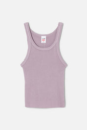 CROPPED RIBBED TANK