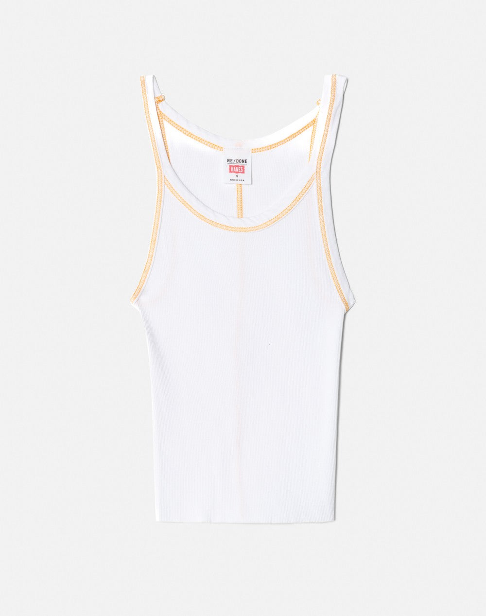 CROPPED RIBBED TANK