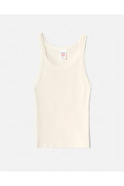 CROPPED RIBBED TANK